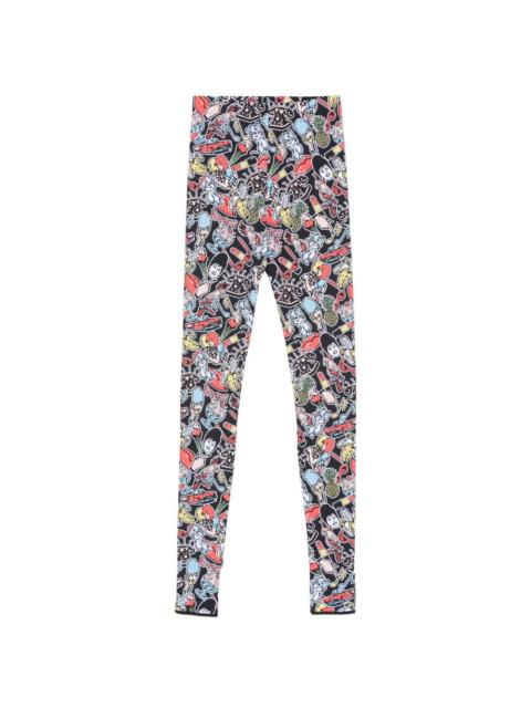 FIORUCCI Comic Toys print leggings