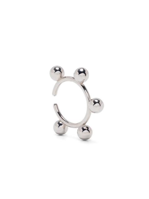 Jil Sander sphere-embellished ear cuff