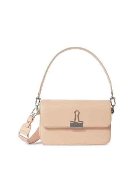 Off-White 'JITNEY PUFFER' BLACK NAPPA LEATHER BAG