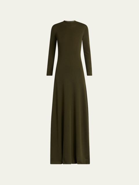 TOM FORD Knit Long-Sleeve Maxi Dress