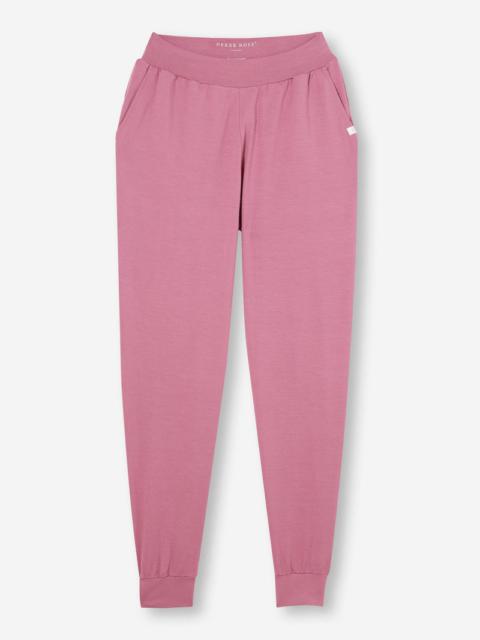 Women's Track Pants Basel Micro Modal Stretch Orchid Purple
