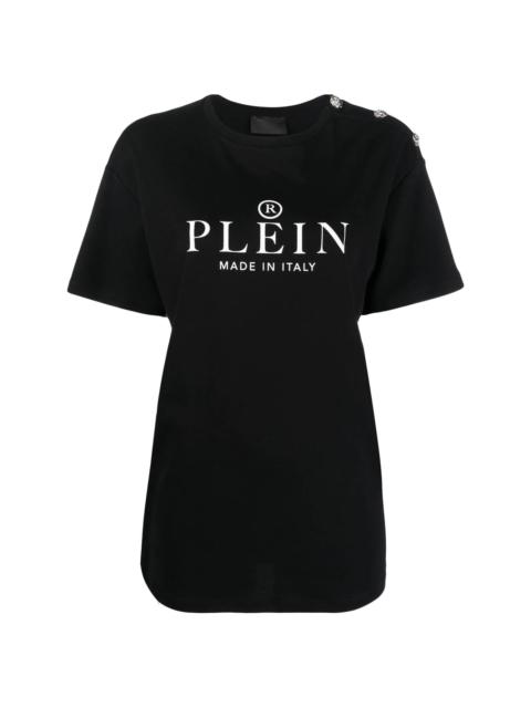 PHILIPP PLEIN Made in Italy logo-print T-shirt