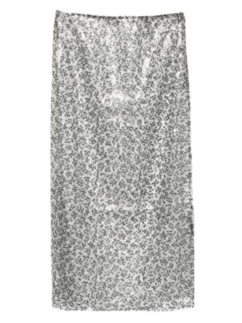 CHRISTOPHER ESBER sequinned midi skirt