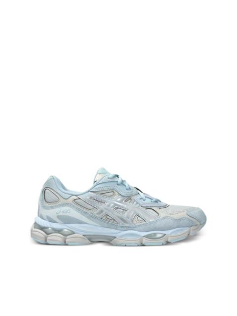 Asics metallic leather sneakers