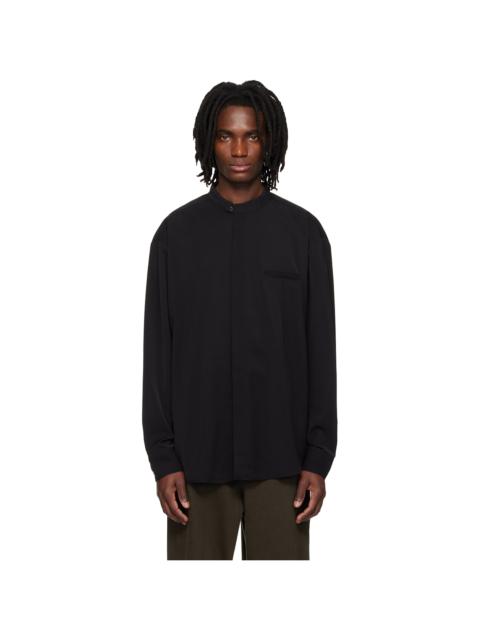 entire studios Black Mao Dart Shirt
