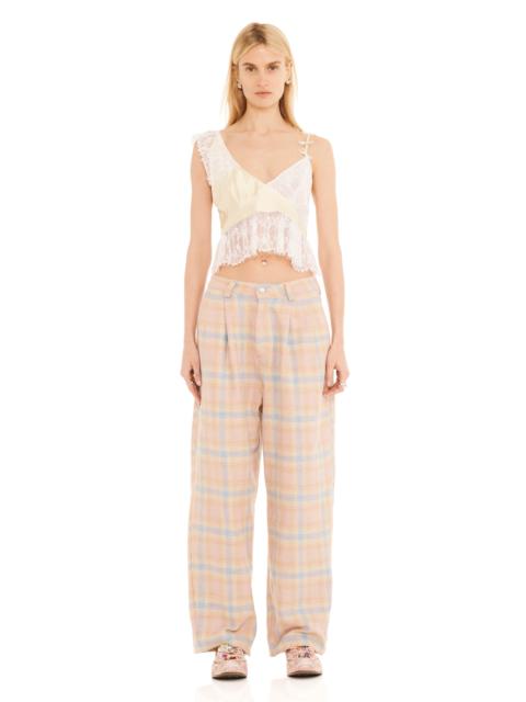 Collina Strada SEASIDE PLAID CATCHFLY PANT