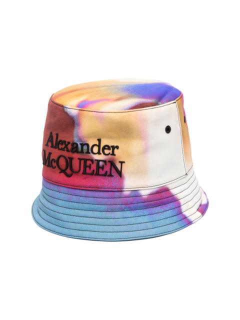 Alexander McQueen Luminous Flower bucket hat