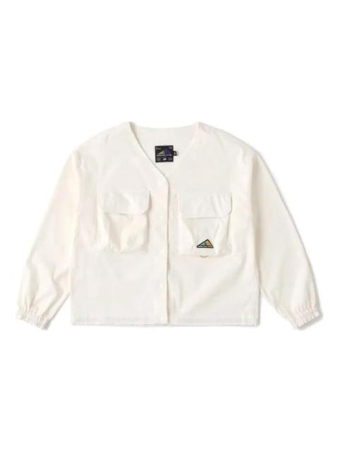 New Balance (WMNS) New Balance Casual Shirt 'White' AWJ35018-SST