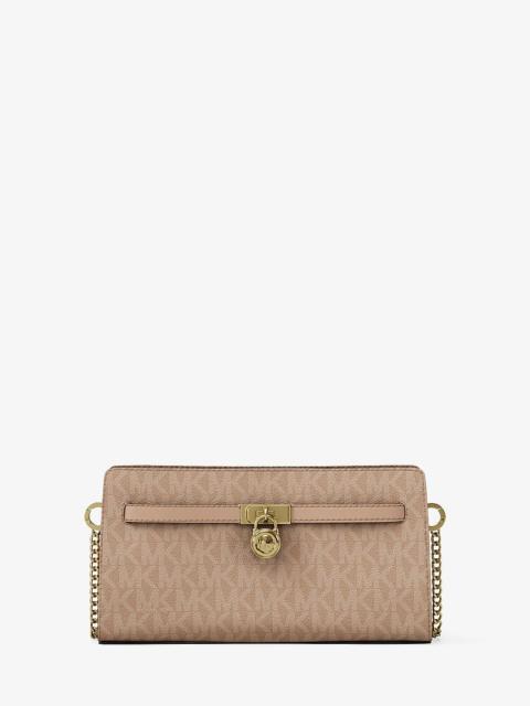 MICHAEL KORS Hamilton Moderne Extra-Small Signature Logo Convertible Crossbody Bag