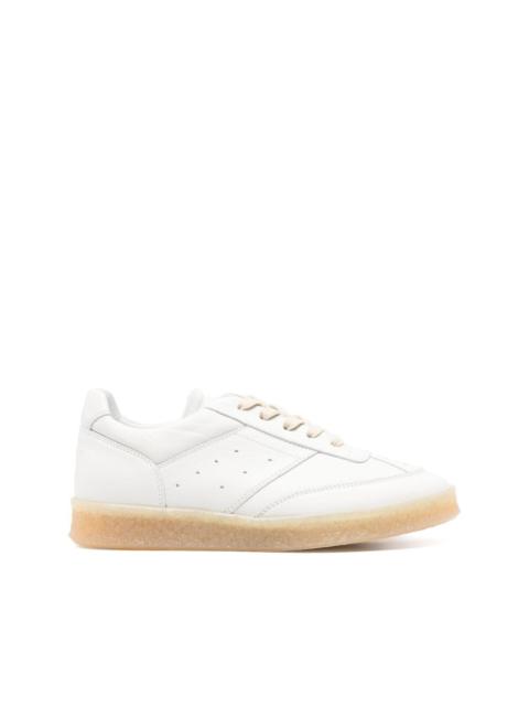 6 Court leather sneakers