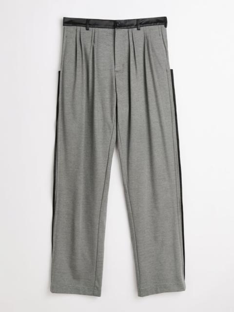 KIKO KOSTADINOV UGO SIDE TROUSER IRON GREY / OCHRE