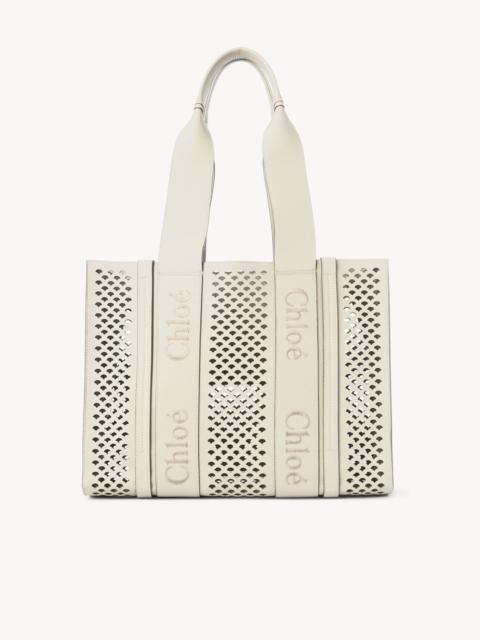 Chloé MEDIUM WOODY TOTE BAG