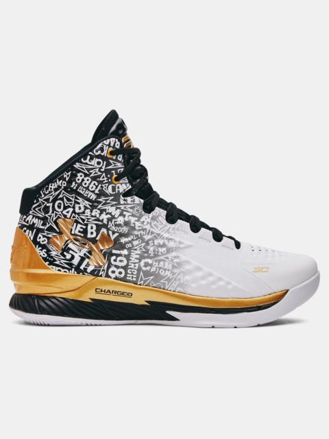 Under Armour Unisex Curry 1 Retro 'Back-to-Back MVP' Pack Basketball Shoes