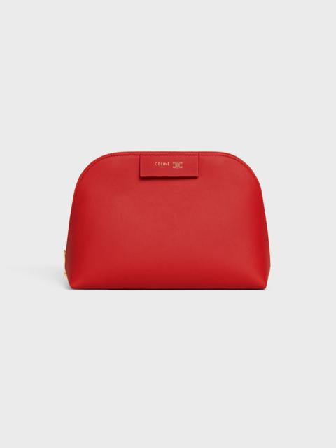 CELINE MEDIUM COSMETIC POUCH IN SMOOTH CALFSKIN