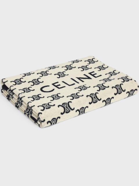 CELINE COTTON BEACH TOWEL