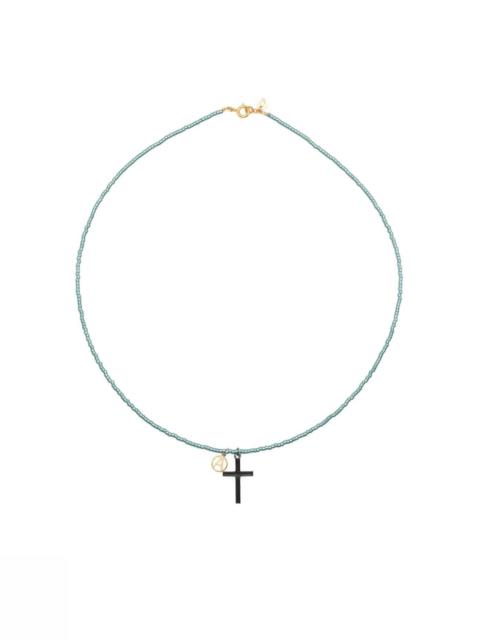 cross charm necklace