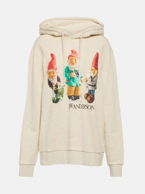 Gnome Trio cotton hoodie