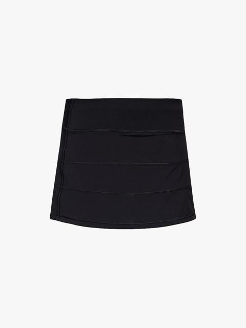 Pace Rival mid-rise stretch recycled-polyester mini skirt