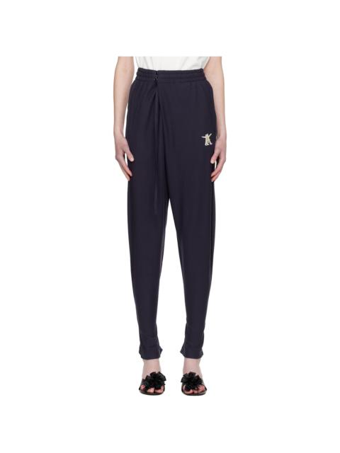 OPEN YY Navy Convertible Sweatpants