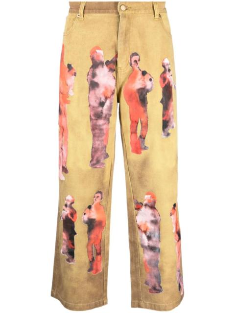 KidSuper Performers straight-leg jeans