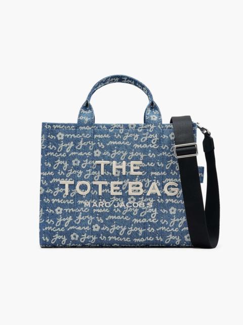 THE JOY DENIM MEDIUM TOTE BAG