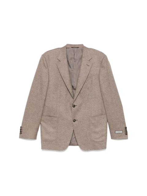 single-breasted blazer