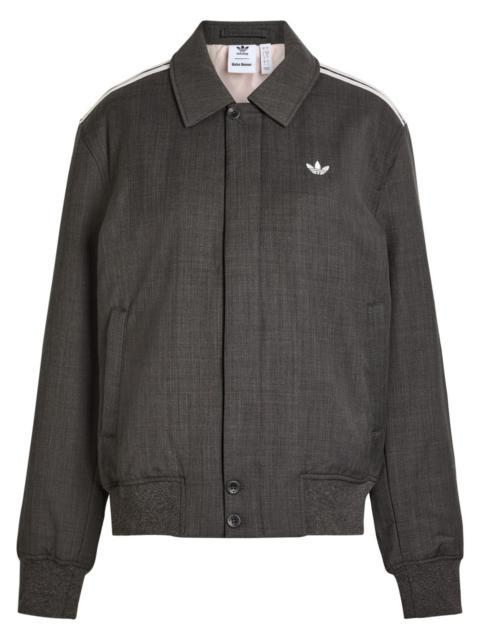 WALES BONNER Adidas X Wales Bonner X Wales Bonner Quilted Wool-blend Jacket
