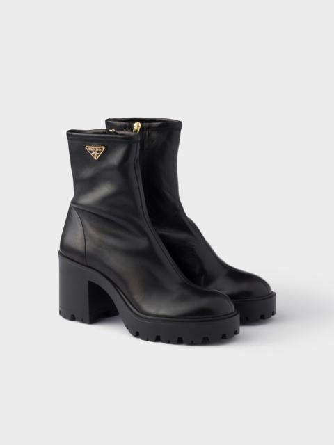 Prada Stretch nappa leather booties