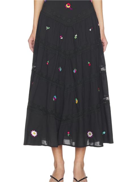 RIXO Sigrid Skirt