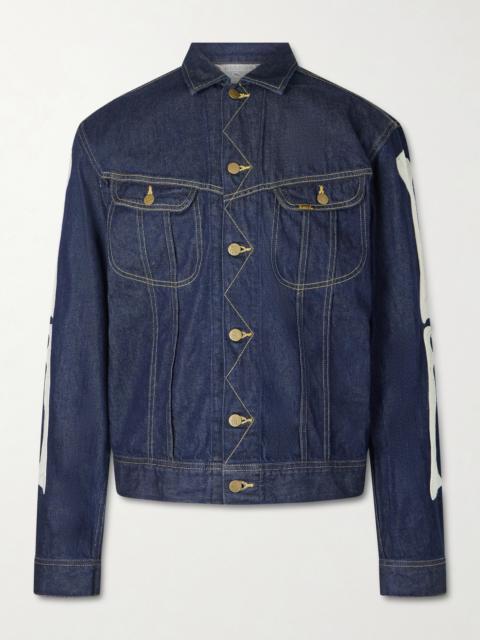 Kapital Embroidered Denim Jacket