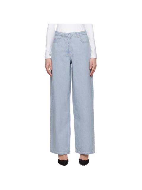 REMAIN Birger Christensen Blue Cocoon Denim Jeans