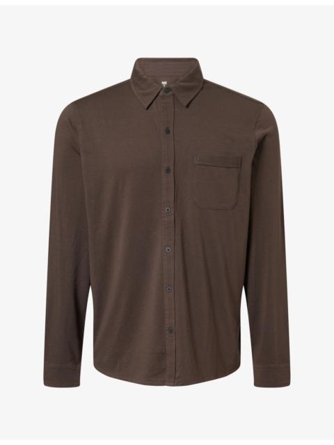 PAIGE Cosgrove Patch-Pocket Cotton Shirt