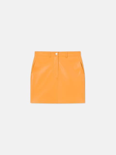 Nanushka Okobor™ Alt-Leather Mini Skirt