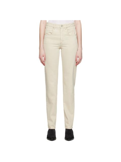 Isabel Marant Étoile Off-White Vendelia Jeans