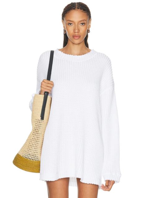 KHAITE Dylan Waffle Top