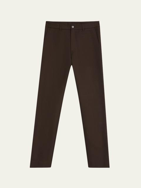 Loro Piana Men's Harper Flat-Front Trousers