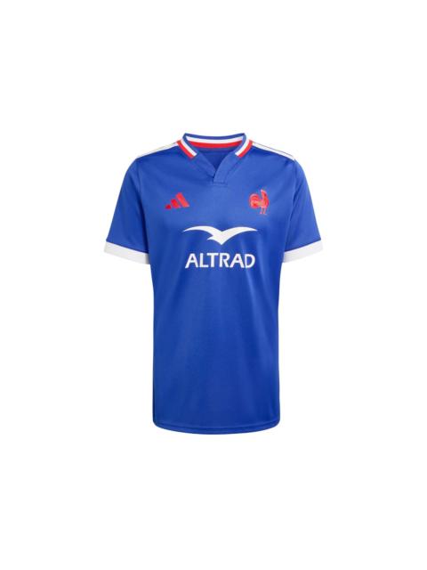 adidas adidas France Rugby Home Replica Jersey Semi Lucid Blue