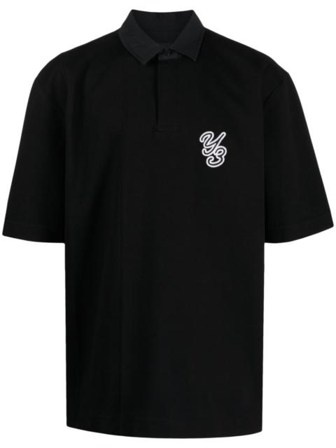 logo-appliquÃ© polo shirt