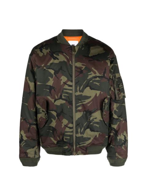 Nike MA1 camouflage-print bomber jacket