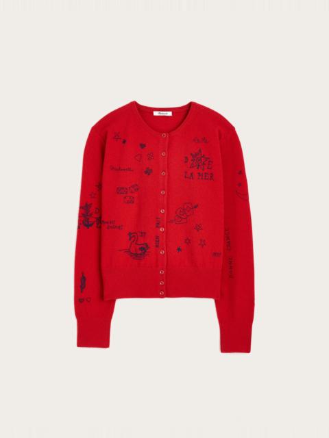 Madewell The Sophia Cardigan in 100% SoftWool