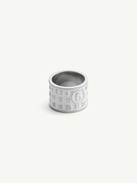 Numeric Engraved Signature Ring