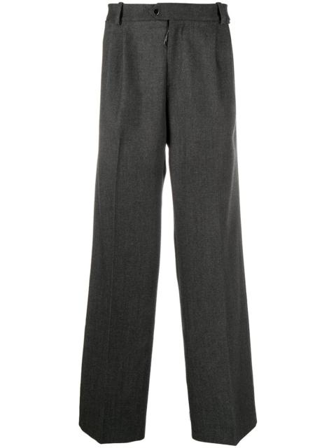 Off-White twill pleated tailored trousers