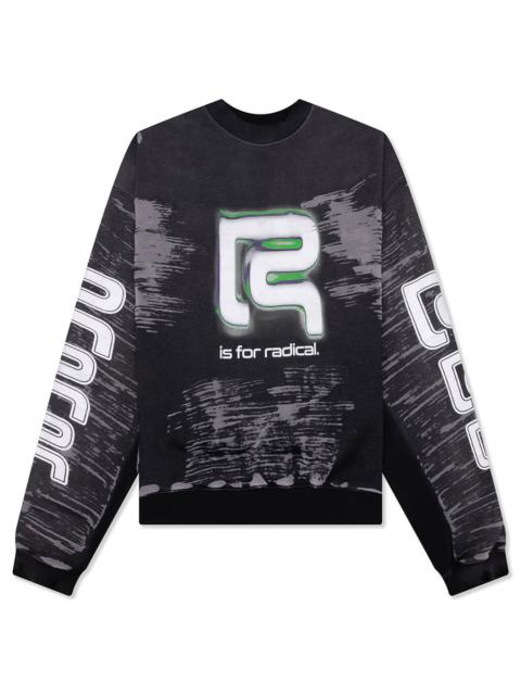 RRR123 ORIGINS CVA CREWNECK - MECHANIC BLACK