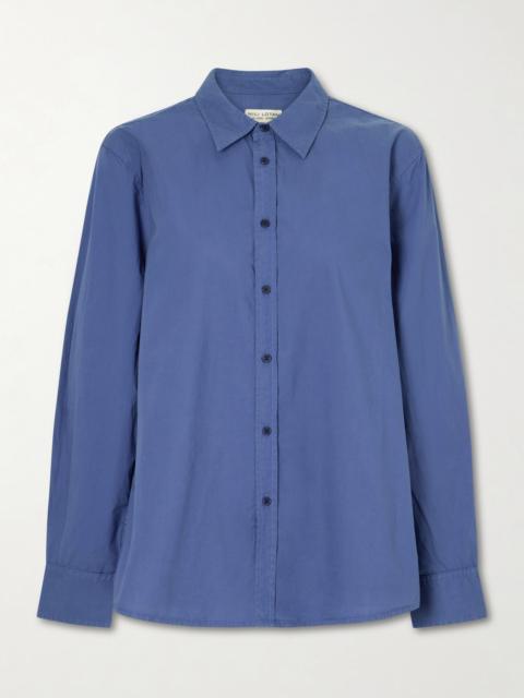 NILI LOTAN Raphael Cotton-poplin Shirt