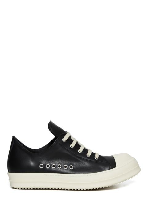 Rick Owens low eyelet leather sneakers