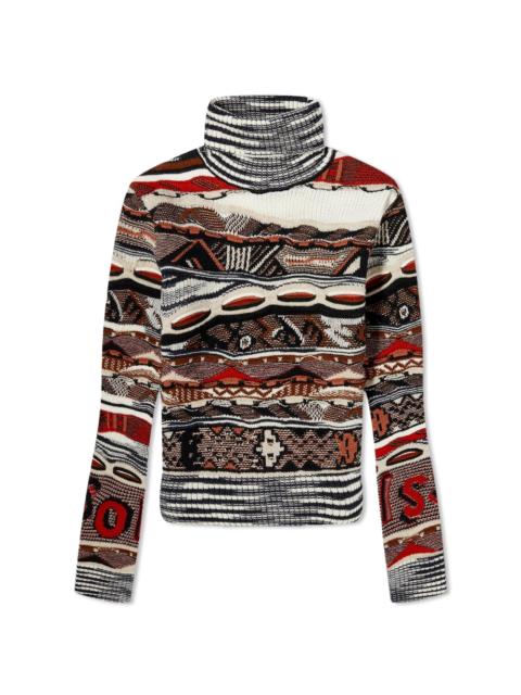 Missoni Missoni Mixed Knit High Neck Top