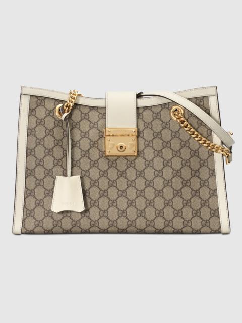 GUCCI Padlock GG medium shoulder bag