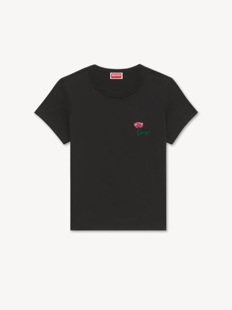 KENZO 'KENZO Tulip' embroidered T-shirt in cotton