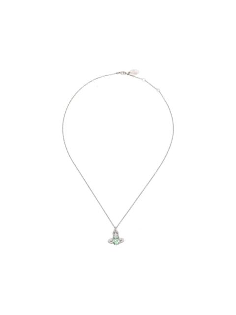 Vivienne Westwood Ariella light green pendant necklace
