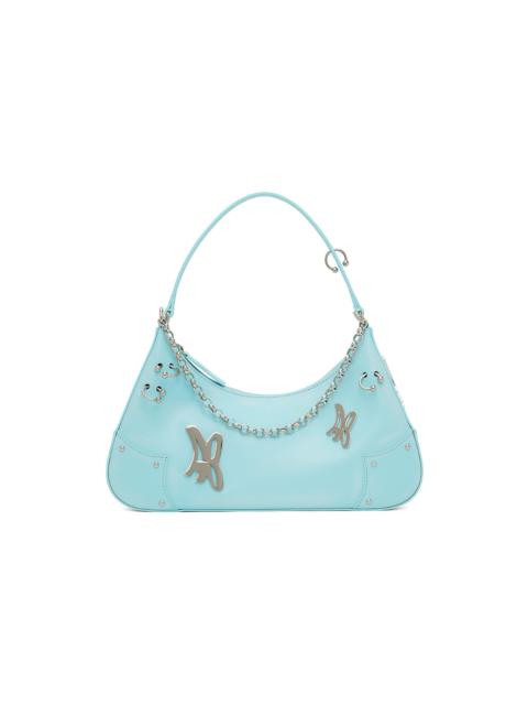 Andersson Bell Blue Butterfly AB Logo Chain Bag